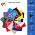Cotton Bandana Scarf | Handkerchief | Headwear Scarf | Pack Of 2. 