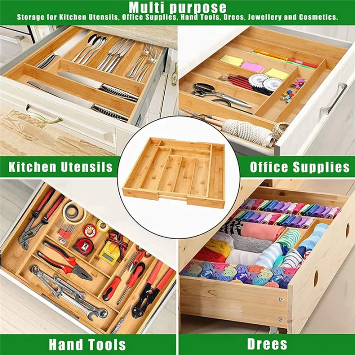 ARELENE%20Bamboo%20Expandable%20Drawer%20Organizer,%20Silverware%20Organizer%20for%20Kitchen,%20Silverware,%20Cutlery%20and%20Makeup%20Drawers.%20-%20Image%205