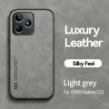 For Realme C53 Case C 53 Leather Magnetic With Metal Plate Phone Cases for OPPO Realme C53 RMX3760 RealmeC53 Holder Back Cover. 