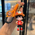 3D One Piece Luffy keychain. 