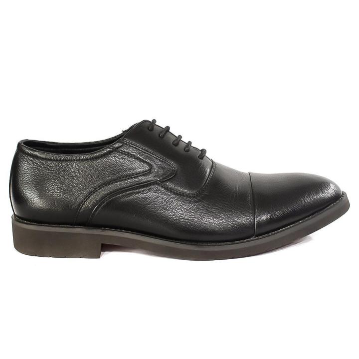 Black Horse Lace Up Formal Shoes For Men (2317)