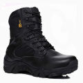 Delta Leather Tactical Boots-Non-Slip Desert Hiking & Outdoor Shoes. 