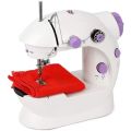 Mini Sewing Machine - Sm-202 With Foot Pedal - Bobbin And Adapter. 