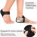 Dryness Relief Foot Support Mingitis Tendons on 1 Foot Soar Heel Socks Pain Heel Treatment Socks Brace Cracks Foot Pain Relief. 