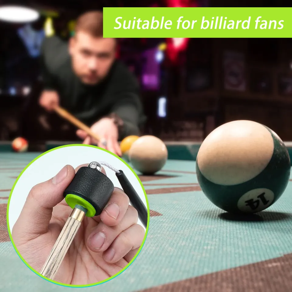Xmlincos Pockety Billiard Chalk Holder, Easy Zu Use Pool Cue Chalk Holder, 5.1In