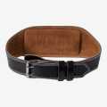 Adjustable Leather Weightlifting Belt Waist Support Gym Belt. 