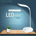 Eye Protection Learning Night Light Dimming Portable Office Touch Desk Lamp Rechargeable Battery LED Desk Lamp Small Book Lamp. 