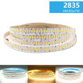 12V 24V LED Strip 2835 240LED/M Flexible Strip Ribbon Home Decor Light 5Mters. 