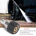ARELENE Pressure Washer Twist Connect M22 14mm X 3/8 inch Quick Disconnect Plug High Pressure B Fitting Quick Coupler Nipple, 5000 PSI, TWIS281. 