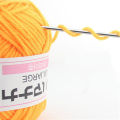 Wenefang Fashion DIY Baby Milk Sweet Soft Cotton Knitting Wool Yarn Thick Fiber Velvet Yarn Hand Knitting Wool Crochet Yarn for DIY Sweater. 