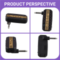 JAERBEE Mini Amp Electric Bass Headphone Amplifier 3.5mm Plug Play Auxiliary Audio Input Bass Connect CD MP3 Player. 