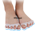 Difutagui 2pcs=1pair New Protective Toes Separator Suitable Bunion Corrector Sales promotion Material Soft Gel Straightener Spacers Stretchers Care Tool. 
