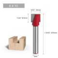 Slotting Tool Drill Bit Milling Cutter Wood Carving Woodworking Tools Cleaning Bottom Bit Router Bits. 