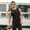 New Vest Loose Basketball Training Sleeveless Men's Sports Marathon Fast Dry Vest Running Fitness. 