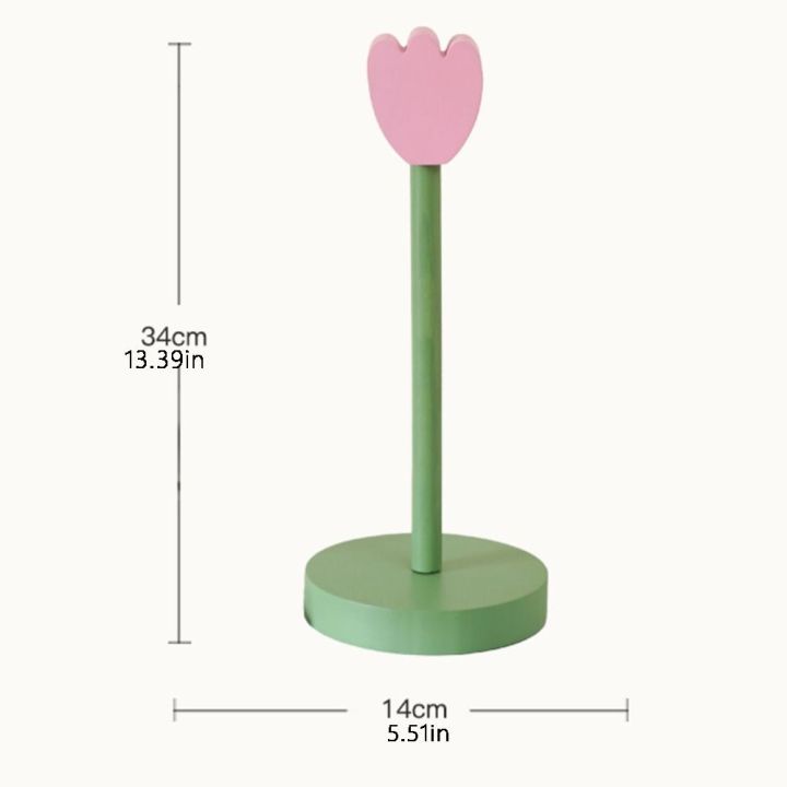 Linman%20Ornaments%20Wooden%20Flower%20Roll%20Paper%20Rack%20Rolls%20Storage%20TissSpecial%20ue%20Stand%20Space%20Saving%20Home%20Decor%20Tulip%20Towel%20Holder%20Toilet%20-%20Image%202
