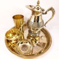 Bronze Plate Set 30cm Chares Thaal Set Kansha Thali Sett kasa Thal set Thakali Khana Set. 