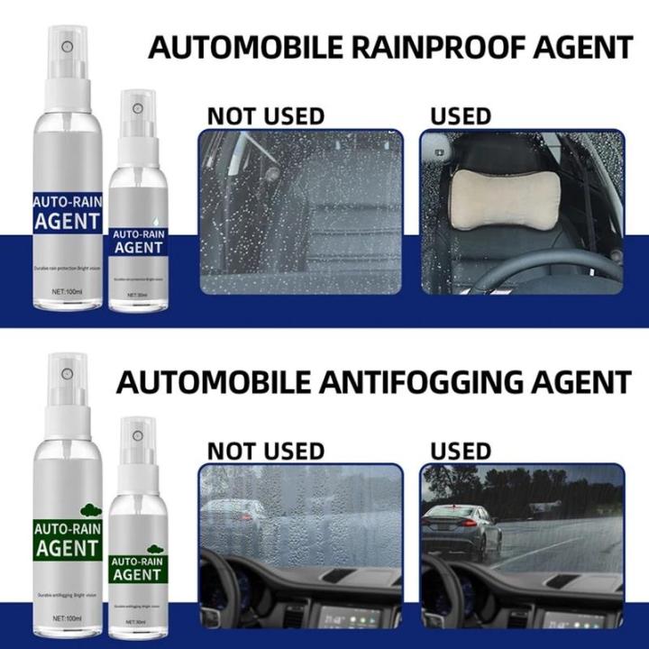 thumbnail image 2 of Rain Repellent For Side Mirrors - 2-Pack Exterior Mirror Wind Deflectors 2 of 6