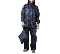 Men's Bike/Scooter Water Proof Solid Raincoat. 