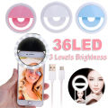 【New arrival】Beauty LED Selfie Ring Flash Light For iPhone XS MAX XR X 8 7 6s Plus Samsung Huawei Licht 36 Led Mobile Phone Lights Aro De Luz. 