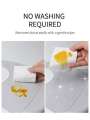 1pc Baby Silicone Bib Gray Solid Color Soft Waterproof Easy To Clean Food Grade Bpa Prevents Dirty Clothes BPA Free. 