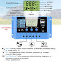 30A 20A 10A solar charging controller 12V 24V automotive solar panel controller. 