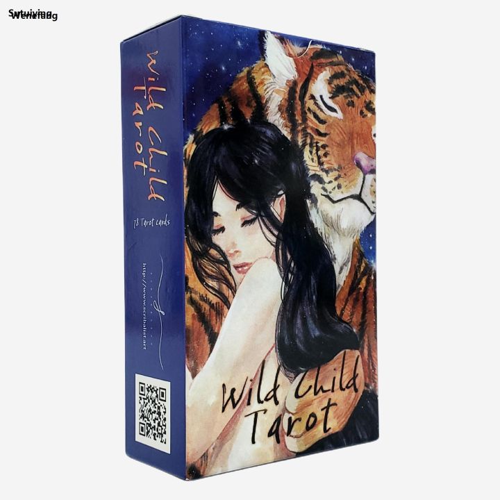Wenefang%20Sutuiying%20New%2012x7cm%20Wild%20Child%20Tarot%2078%20Cards%20Wild%20Child%20Tarot%20With%20Booklet%20Luxury%20Luxury%20Family%20Entertainment%20Board%20Game%20Kids%20Toys%20Holiday%20Gift%20-%20Image%207