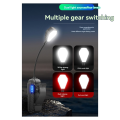 Rechargeable Clip on Light 2PCS Motion Sensor Waterproof Desk Lamp for Reading Light Camping Fishing. 