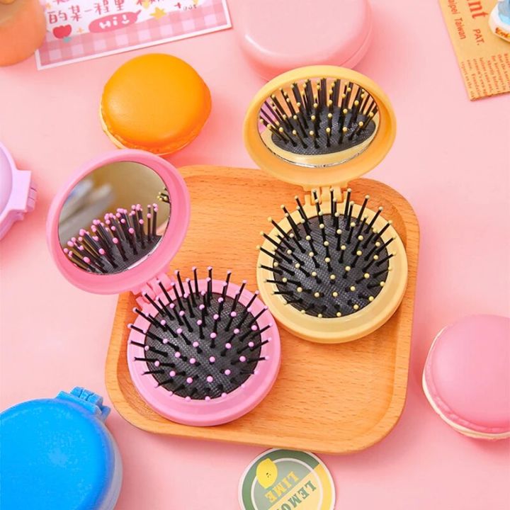 Foldable%20Pretty%20Small%20Round%20Comb%20Mini%20Makeup%20Mirror%20Multifunctional%20Hair%20Care%20Air%20Cushion%20Brushes%20Scalp%20Massage%20Styling%20Tools%20-%20Image%203
