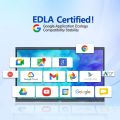 65"JAV Interactive Smart Board H16S, Google EDLA Certified, RAM 16G+ROM 256G,48 MP camera, 8 Array Microphone, 3588 Chipset, octa-core CPU, Android 13.0, Support up to 50 Touch Points. 