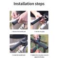 1 Pair Premium Ultralight Inner Handlebar Grips Anti-slip Shock Absorption Bicycle Inner Bar Ends Ergonomic Comfort Thumb Grips Cycling Accessories. 