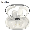 Sutuiying Sport Open Wireless Earhook Headphones OWS Bluetooth Earphones Hot Selling HiFi Stereo Headset Noise Reduction Earbuds with Mic HD Voice. 