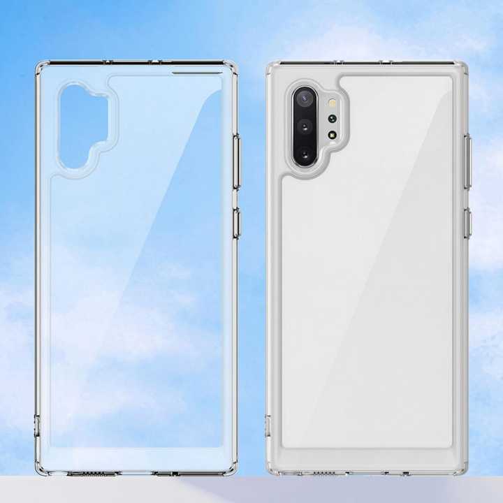 Lenuo For Samsung Galaxy Note 10 Plus Case Coque Fundas Hard Translucent Cover
