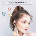 Wiresto Gaming Earphone Bluetooth Wireless Gaming EarBuds PixArt Chipset Bluetooth 5.1 Sparkle Breathing lights with Storage Bag. 