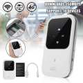 4G WiFi Router Wireless Portable Pocket WiFi Mobile Hotspot Car Wi-fi Router 3G 4G LTE with Sim Card Slot with 1.45 inch LCD Display. 