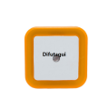 Difutagui Light baby square novelty mini light [802e9a44] 1PC sensor Luxury control night light American plug bedroom light gift color. 