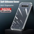 lthmy for LG Q51 Soft Gel Jelly Case Transparent Full Protective Anti-Scratch Resistant Back Cover Skin. 