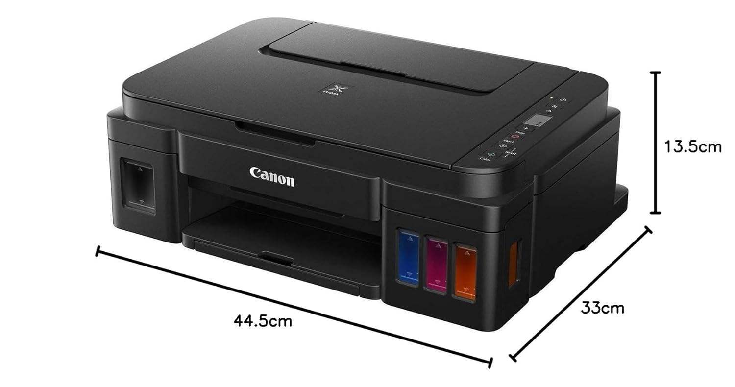 Canon Pixma G2010 All-in-One ( Print, Scan, Copy )  Ink Tank Color Printer
