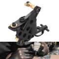 X Shape Round Hole Coil Tattoo Machine Body Art Device for Artist Black. 