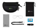 Rockbros Cycling Glasses Polarized Sunglasses With 5 Interchangeable Lenses For Mountain Bike. 