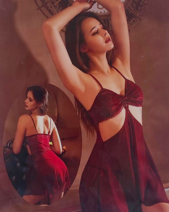 Short Nighty For Ladies Night Dress Net Nighty For Night Party - Fashion | Nightie For Women | Women'S Wear