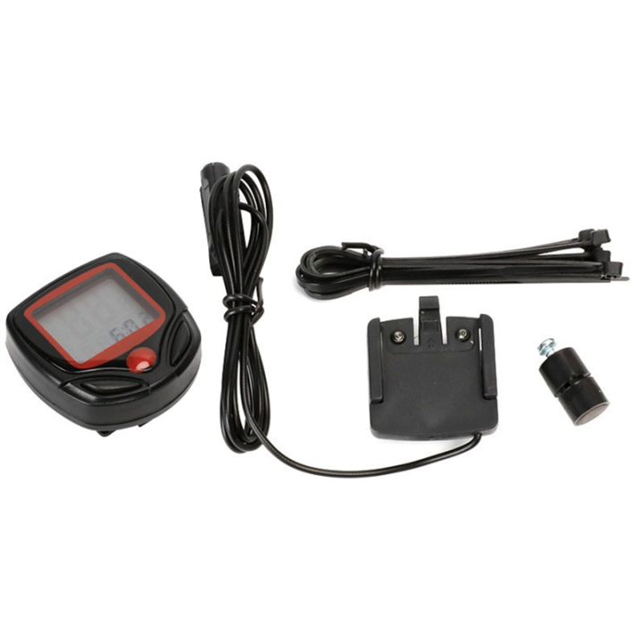 1Set Mountain Bicycle Code Meter Bicycle Pulse Speed Marker Speedometer Tachometer Speedometer Bicycle Equipment