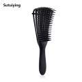 Sutuiying Hair Comb Detangling Brush Scalp Massage Hair Brush Detangler Brush Portable for Curly Hair Thick Hair Octopus Hairbrush Women Men Salon. 