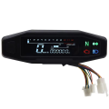 Motorcycle Speedometer Oil Gauge Tachometer Universal Digital Meters Instrument Cluster Turn Signal Light Indicator. 