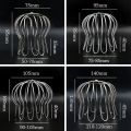 Outdoor Protection Netting Anti-blocking Stainless Steel Roof Floor Drain Rain Pipe Cap Balcony Drainage Cover Gutter Guard Strainer. 