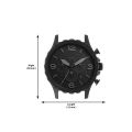 Fossil Nate Black Men Watch JR1354. 