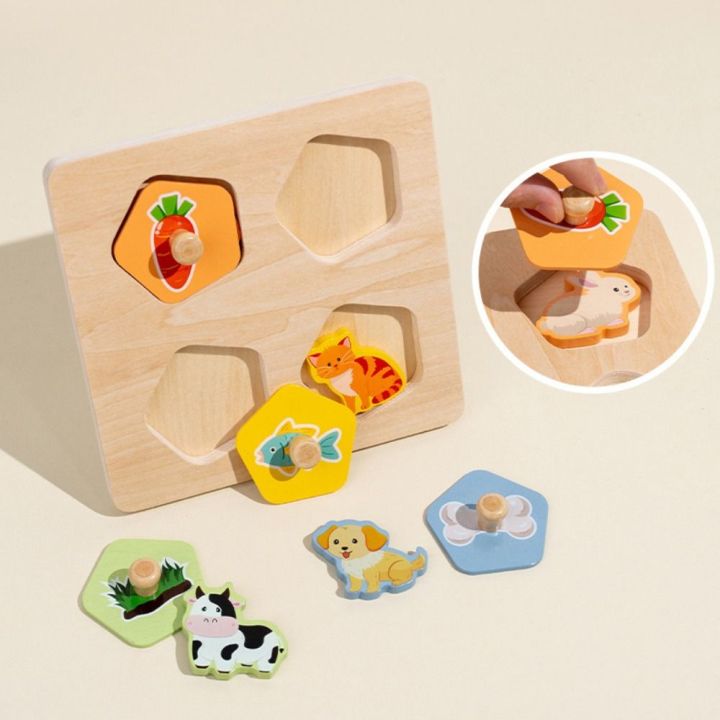 Educational%20Toys%20Puzzle%20Board%20Wooden%20Toys%203D%20Puzzles%20Pattern%20Cognitive%20Interactive%20Shape%20Matching%20Board%20Game%20DIY%20Logical%20Thinking%20Animal%20Jigsaw%20Toys%20Parent%20Child%20-%20Image%203