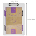 1 PCS Basketball Board Coaching Board Dry Erase Coaches Clipboard Basketball Coaching Clipboard Basketball Board. 