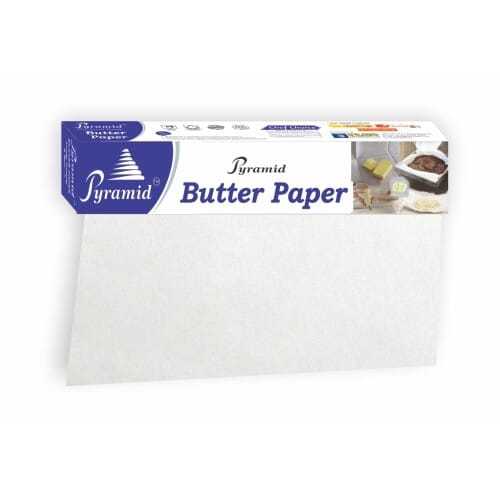 Pyramid Butter Paper - (10 Inches X 20 Meter)