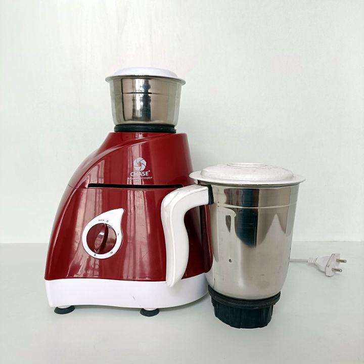 Chase 500 Watt Red 2 Jars Mixture Grinder
