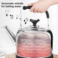 Electric Kettle BPA-Free Stainless Steel Ergonomic Single Handle Household Large Capacity Automatic Power Off Fast Boil Water Heat Preservation Teapot, 6L. 